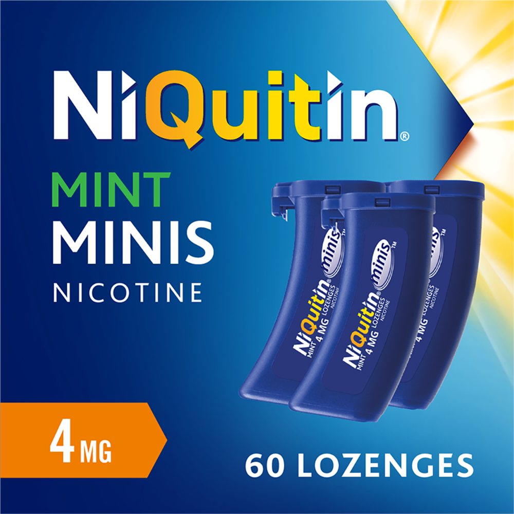 0_1_1.png NiQuitin Minis Mint 4mg - 60 Lozenges - Image 1