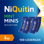 NiQuitin Minis Mint 4mg - 100 Lozenges