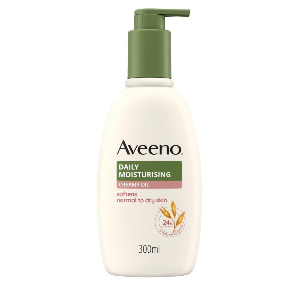 3574660541298_2.jpg Aveeno Daily Moisturising Creamy Oil - 300ml - Image 1