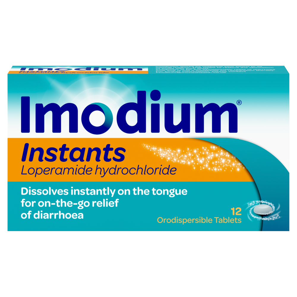 3574661028262_imodium__instants_orodispersible_tablets_12_tablet_t1.png Imodium Instants - 12 Tablets - Image 1