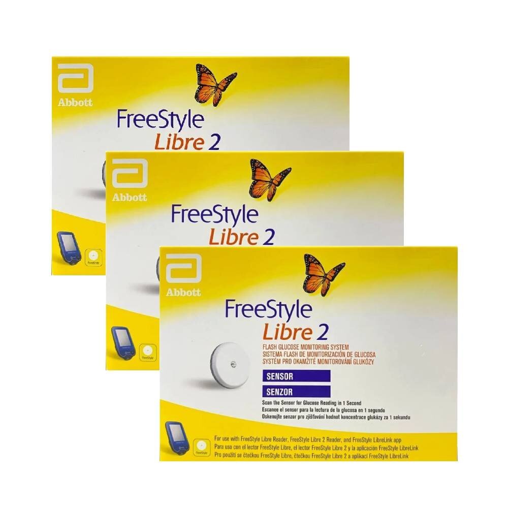 3_pack_libre_2.jpg FreeStyle Libre 2 Sensor - Pack of 3 - Image 1
