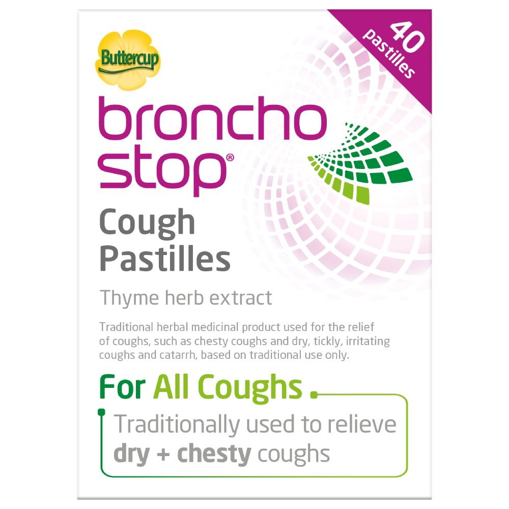 40_p.jpg Buttercup BronchoStop Cough Pastilles - 40 Pastilles - Image 1