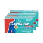 Gaviscon Advance Chewable Mint – 24 Tablets - 3 Pack