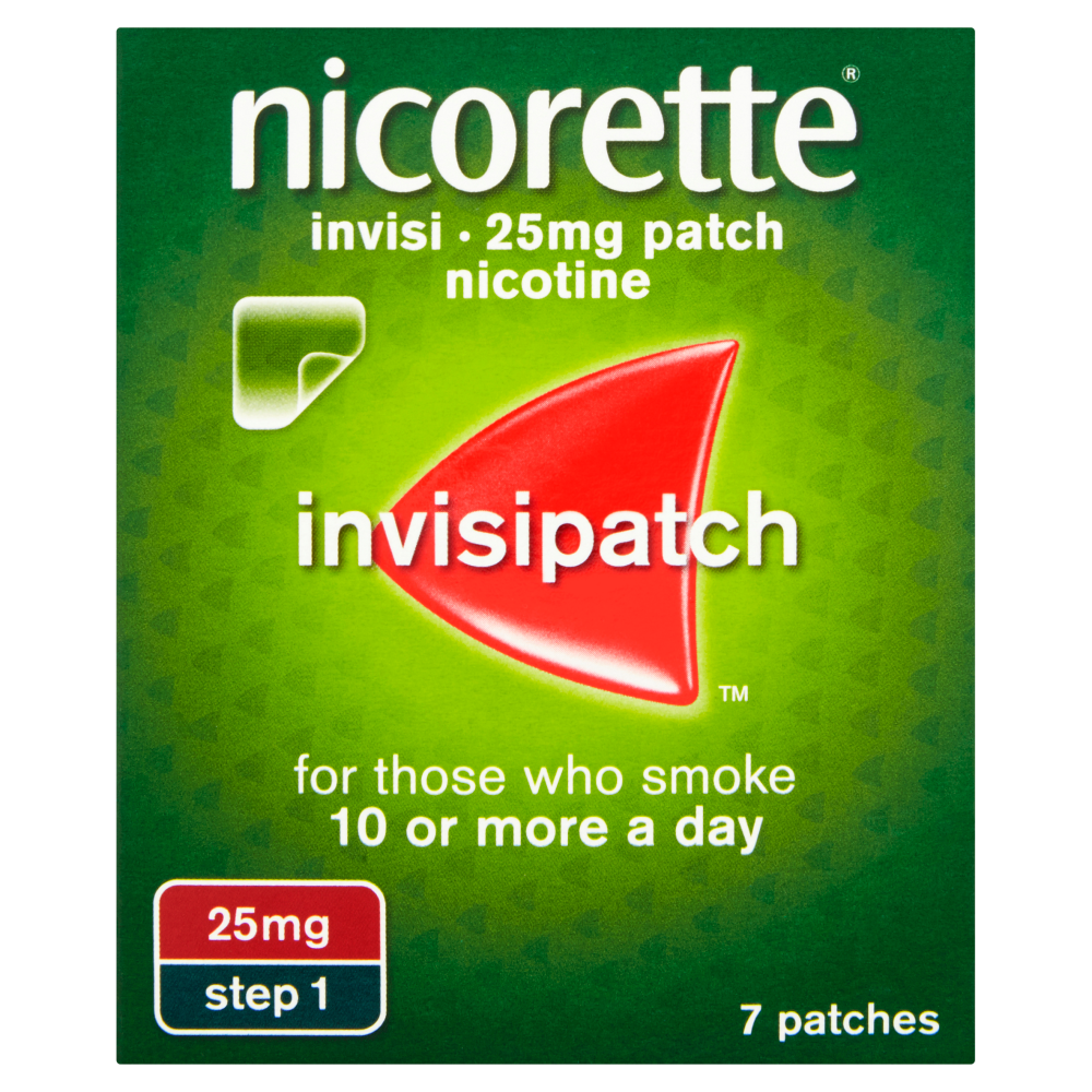 5010123730314_nicorette__invisi_25mg_patch_nicotine_7_patches.png Nicorette Invisi 25mg Patch –7 Patches - Image 1