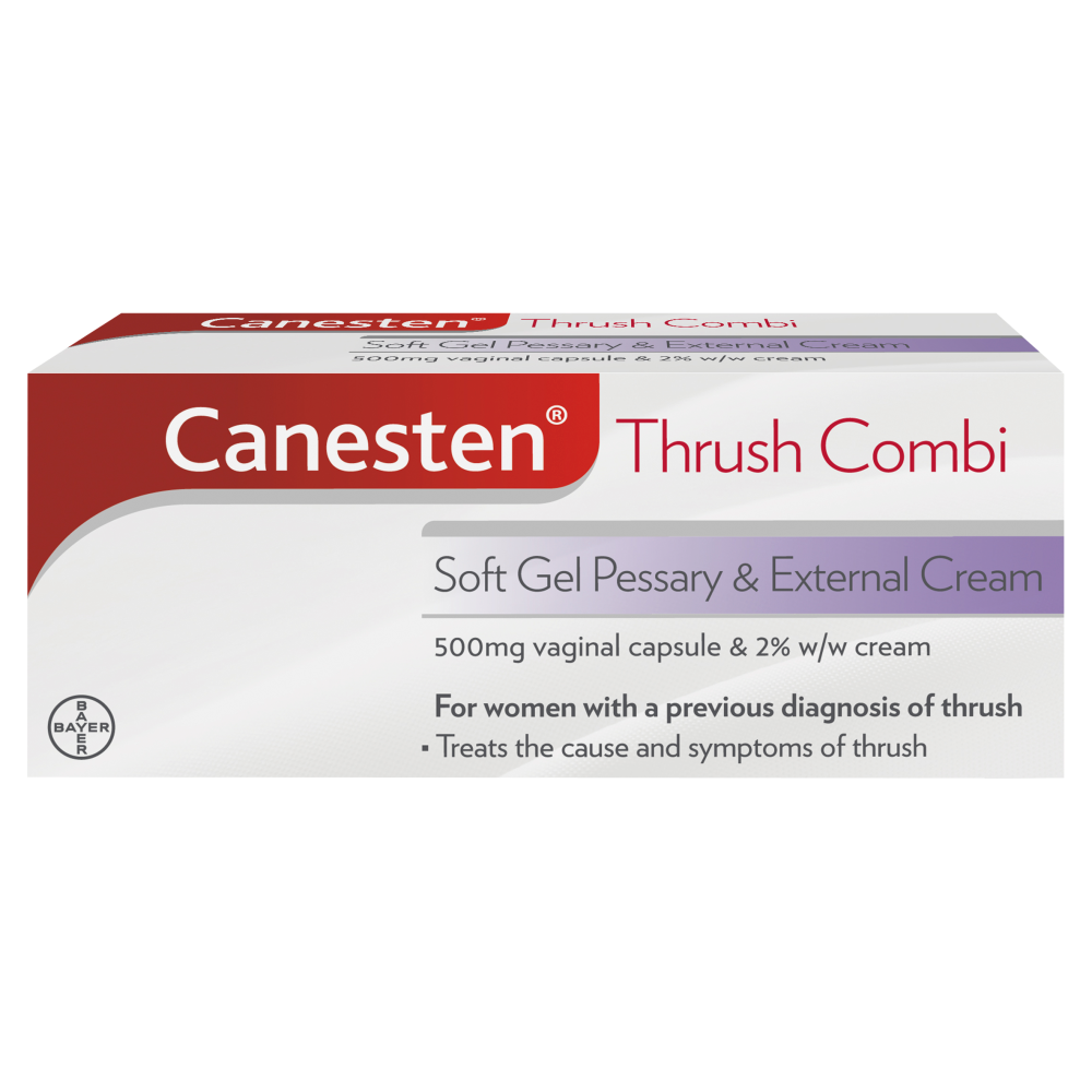 5010605640148_canesten_thrush_combi_soft_gel_pessary___external__t517.png Canesten Thrush Soft Gel Pessary And External Cream Combi - Image 1