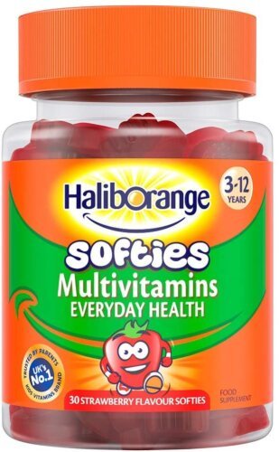 5017870146900_1.jpg Haliborange Kids Multivitamins - 30 Strawberry Softies - Image 1