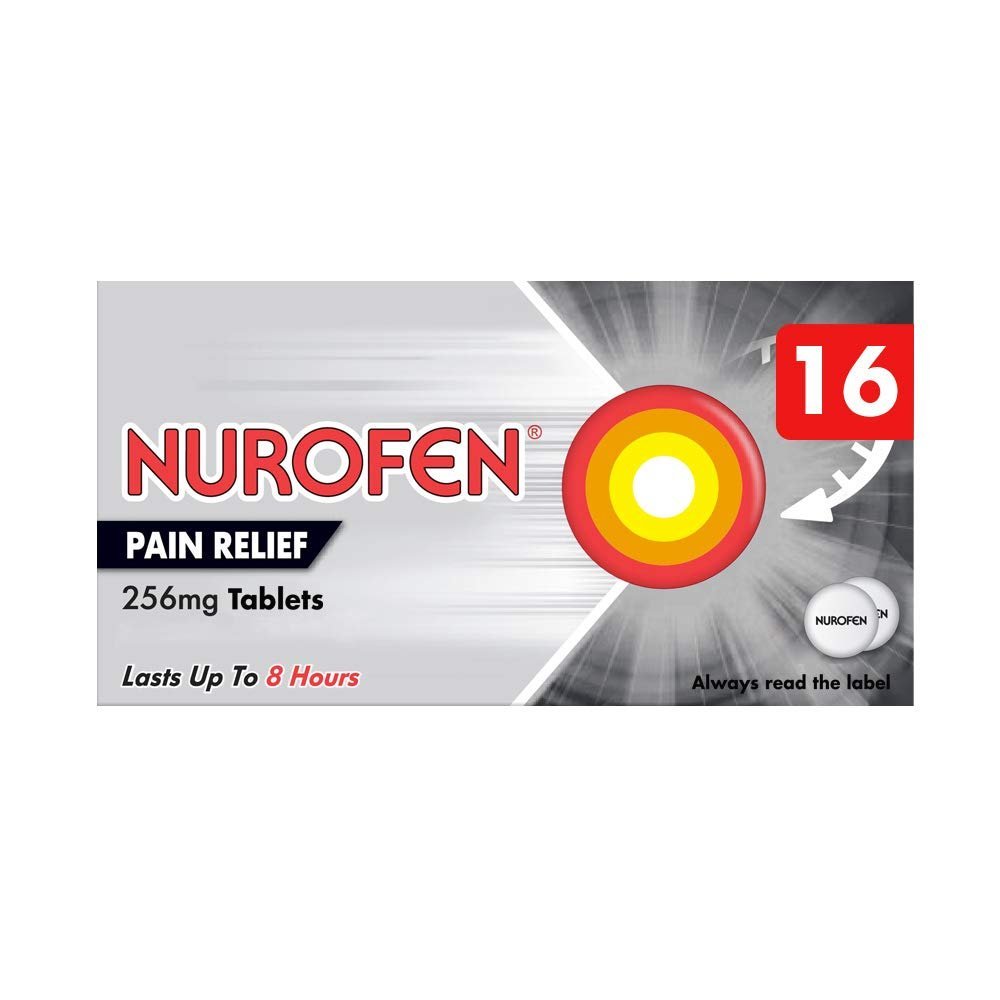 51feyour6tl._sl1000_.jpg Nurofen Pain Relief 256mg Tablets - 16 Pack - Image 1