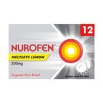 Nurofen Meltlets Lemon 200mg Self-Dissolving Tablets - 12 Pack