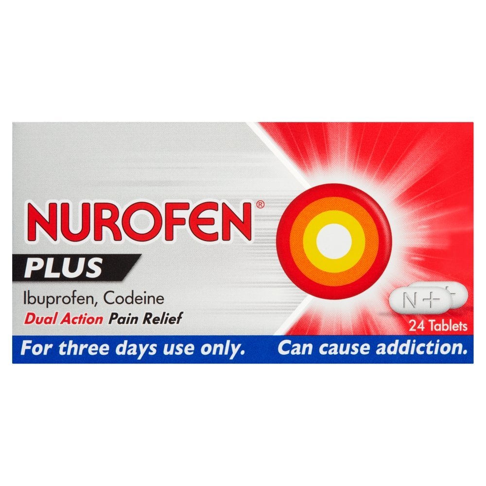6016410_t1.jpg Nurofen Plus (Codeine 12.8mg/Ibuprofen 200mg) - 24 Tablets - Image 1