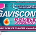 Gaviscon Double Action Chewable Tablets Mixed Berries - 48 Tablets