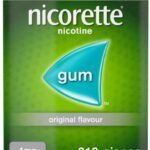 Nicorette Original 4mg Gum – 210 Pieces