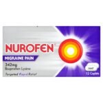 Nurofen Migraine Pain - 12 x 342mg Caplets