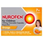Nurofen for Children Orange Chewable Capsules - 12 Pack