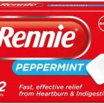 Rennie Peppermint Indigestion & Heartburn Relief - 72 Tablets