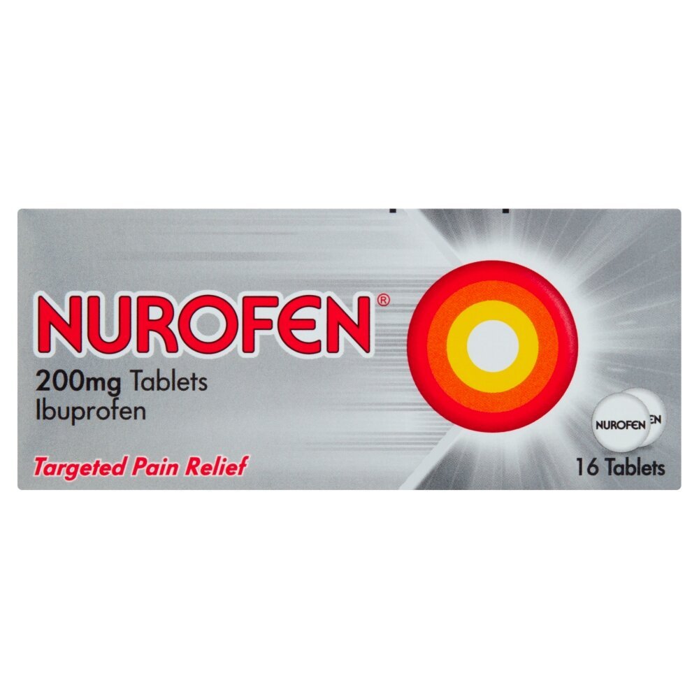 7468963_t1.jpg Nurofen Pain Relief 200mg Tablets - 16 Pack - Image 1