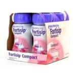 Nutricia Fortisip Compact Strawberry - 4 x 125ml