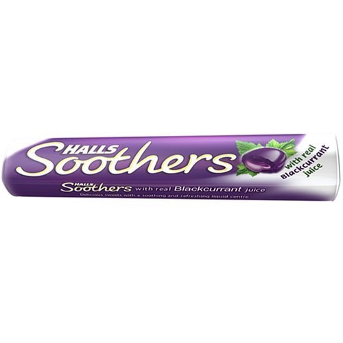 LDZJIRGG3JC.jpg Halls Soothers Blackcurrant Lozenges - 45g - Image 1