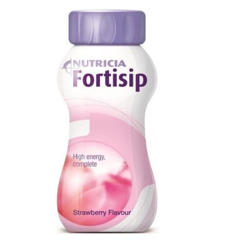 O0UBEZ4VXHZ.jpg Nutricia Fortisip Milkshake Style Strawberry Flavour - 200ml - Image 1