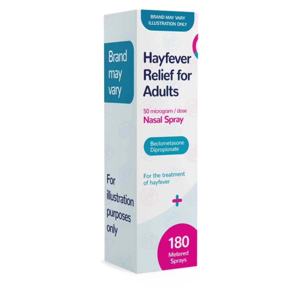 Beclometasone Hay Fever Relief Nasal Spray - 180 Dose - Image 1