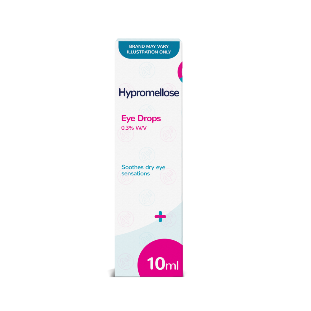 Hypromellose 0.3% Eye Drops - 10ml - Image 1