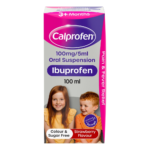 Calprofen Oral Suspension Ibuprofen 3+ Months Strawberry - 100ml