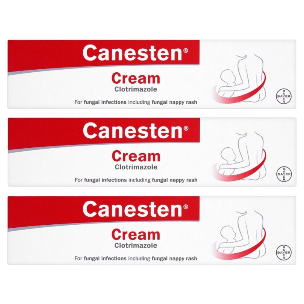 canesten_1_clotrimazole_cream_-_20g_x_3_1.jpg Canesten 1% Clotrimazole Cream - 20g x 3 - Image 1