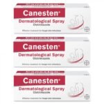 Canesten 1% Clotrimazole Dermatological Spray - 40ml x 3