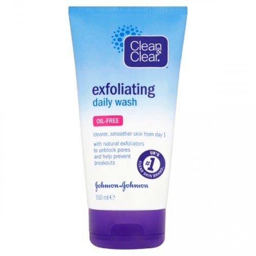 clean_and_clear_daily_wash_front.jpg Clean & Clear Exfoliating Daily Wash - 150ml - Image 1