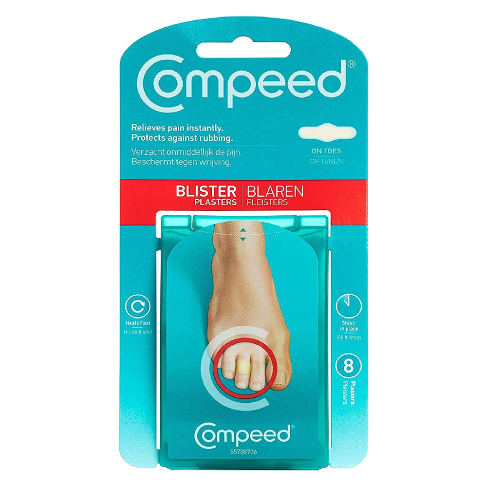 compeed-1.png Compeed Toe Blister - 8 Plasters - Image 1