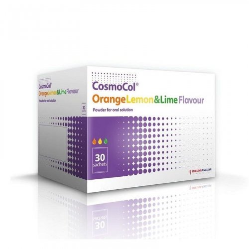 cosmocol_orange_lemon_lime_flavour_sachets_30sachets_3864493_front.jpg CosmoCol Orange Lemon & Lime Flavour Sachets – Pack of 30 - Image 1