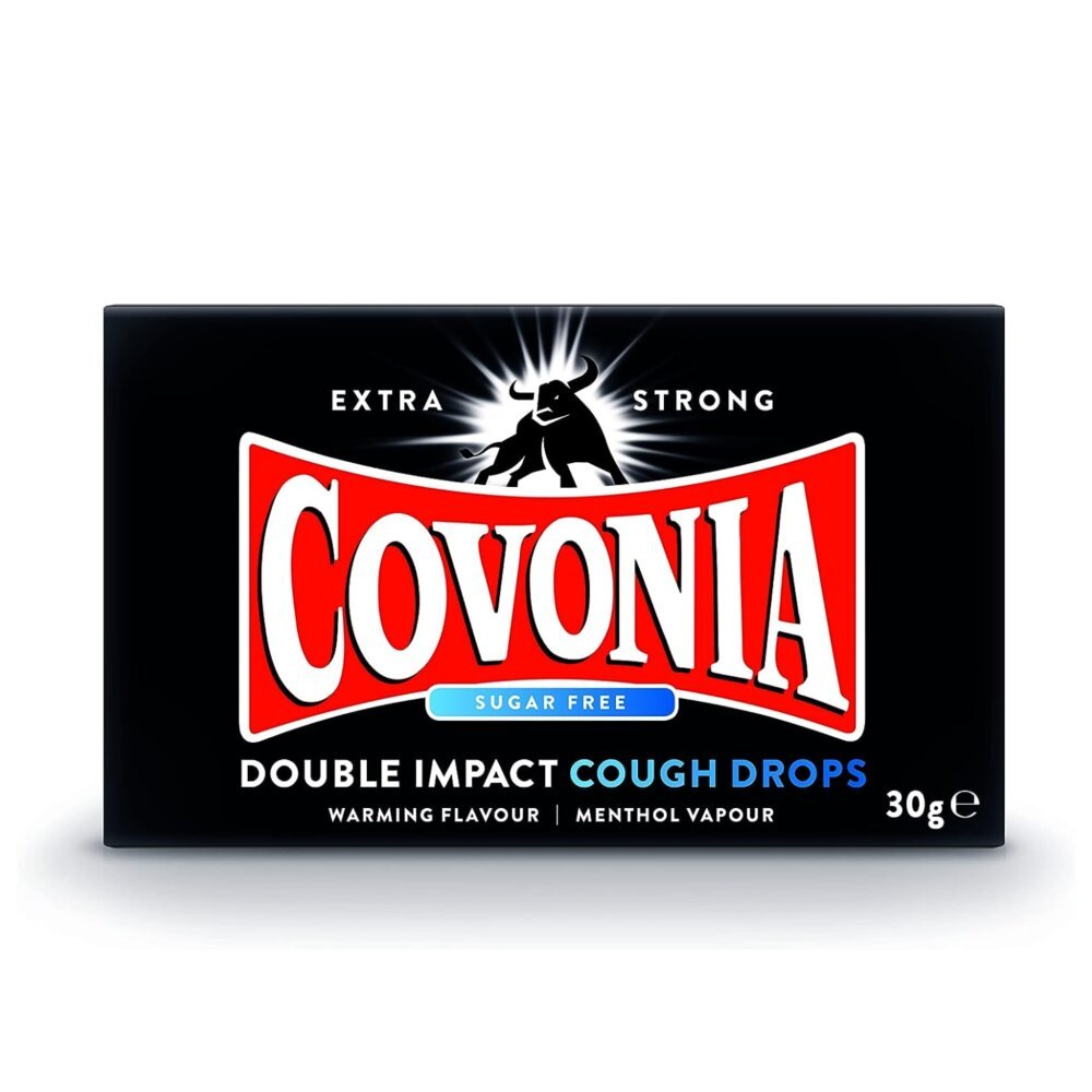 covoniaproducts_10_.jpg Covonia Double Impact Cough Drops Sugar Free - 30g - Image 1