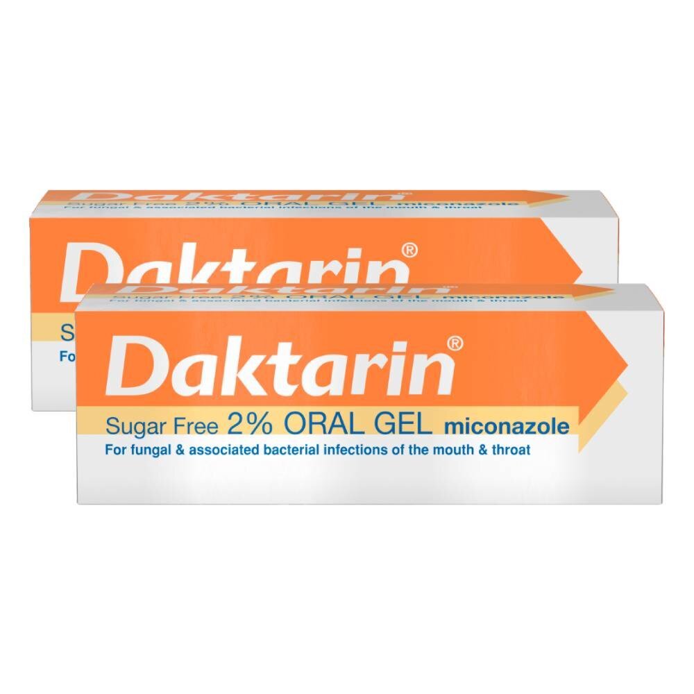 daktarin_gel_x2.jpg Daktarin (Miconazole) Oral Gel - 15g - 2 Pack - Image 1