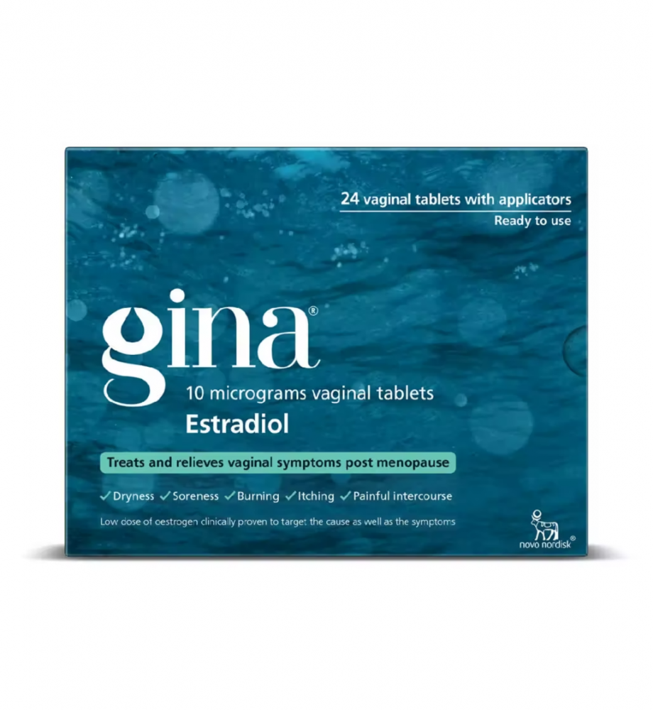 download_1__2_1.png Gina 10 Micrograms Vaginal Tablets - 24 Pack - Image 1