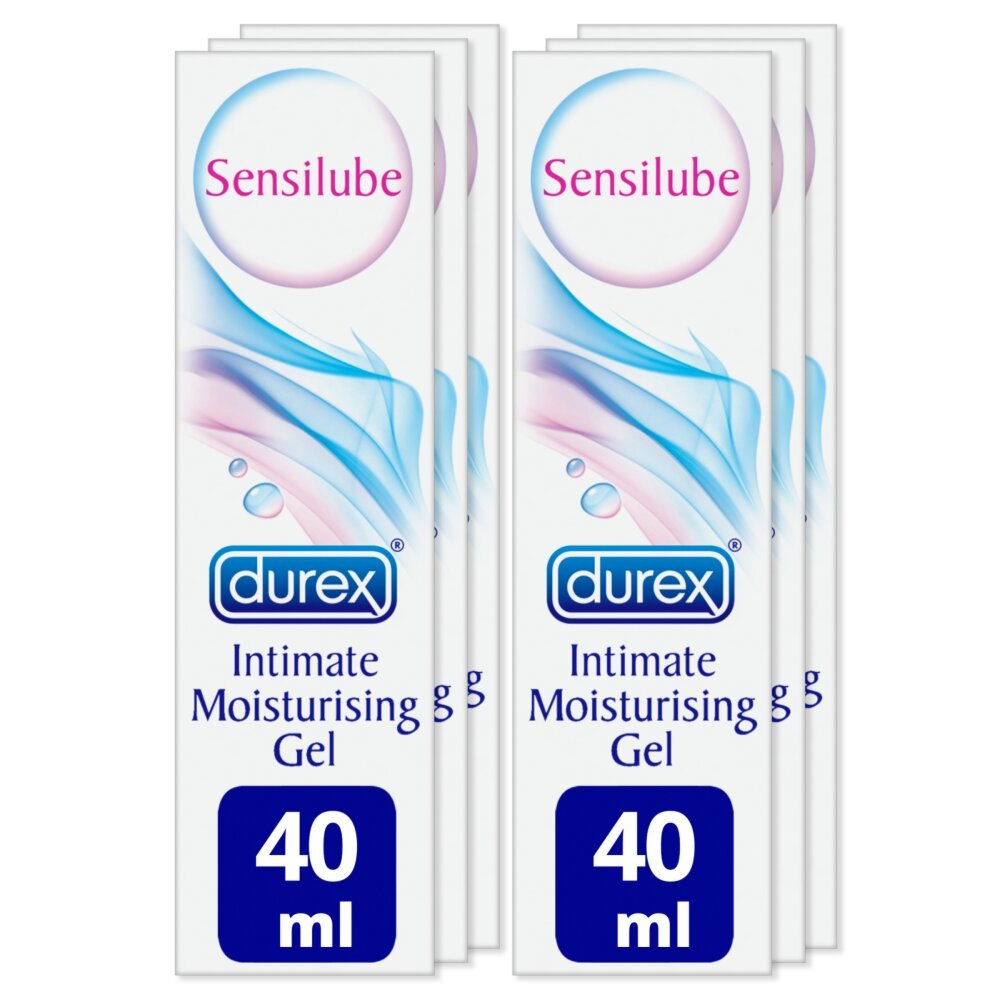 durex_sensilube_intimate_moisturising_gel__40ml_517__2_.jpg Durex Sensilube Intimate Moisturising Gel - 40ml - Pack of 6 - Image 1