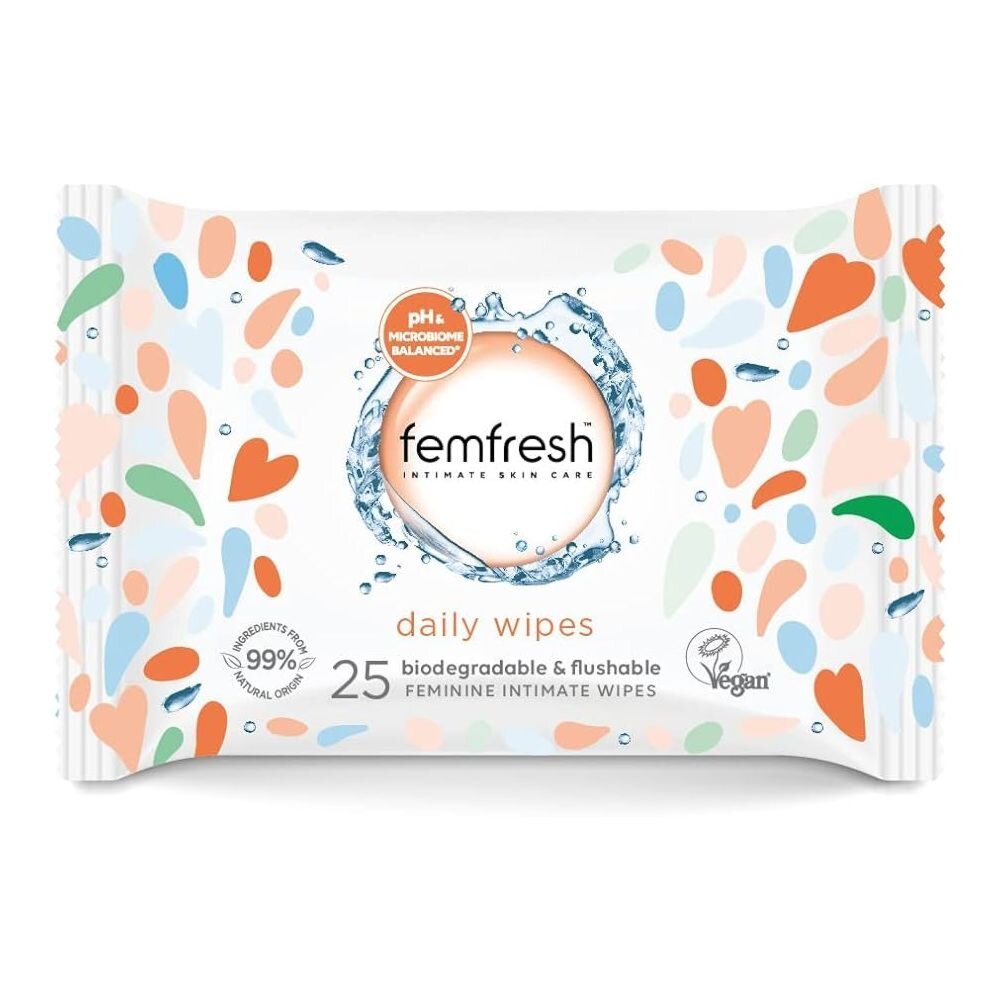 femfresh_daily_intimate_hygiene_wipes.jpg Femfresh Daily Intimate Hygiene Wipes - Image 1