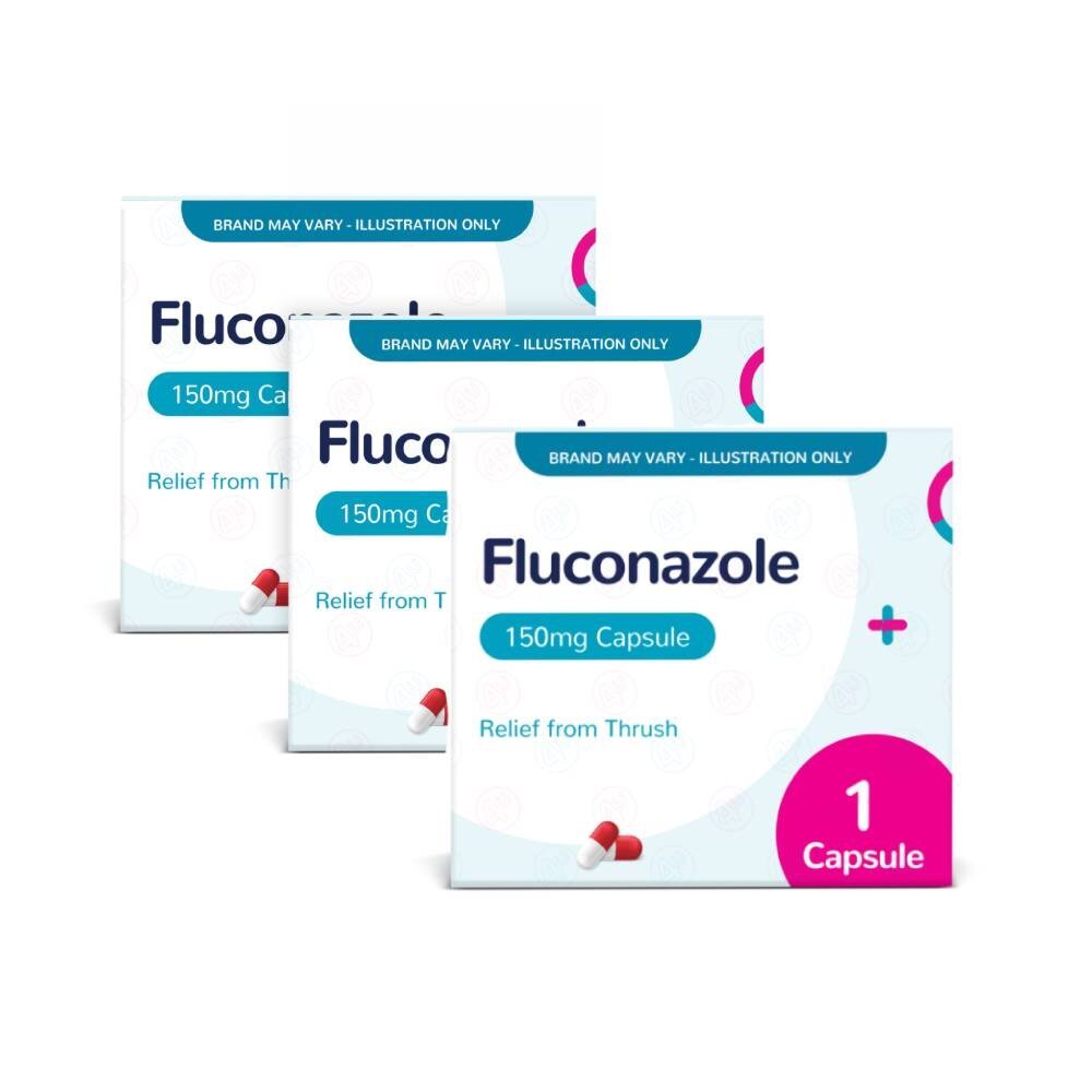 Fluconazole 150mg - 3 Capsules - Image 1