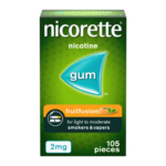 Nicorette Fruitfusion 2mg Gum - 105 Pieces