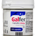 Galfer Ferrous Fumarate 305mg - 100 Capsules