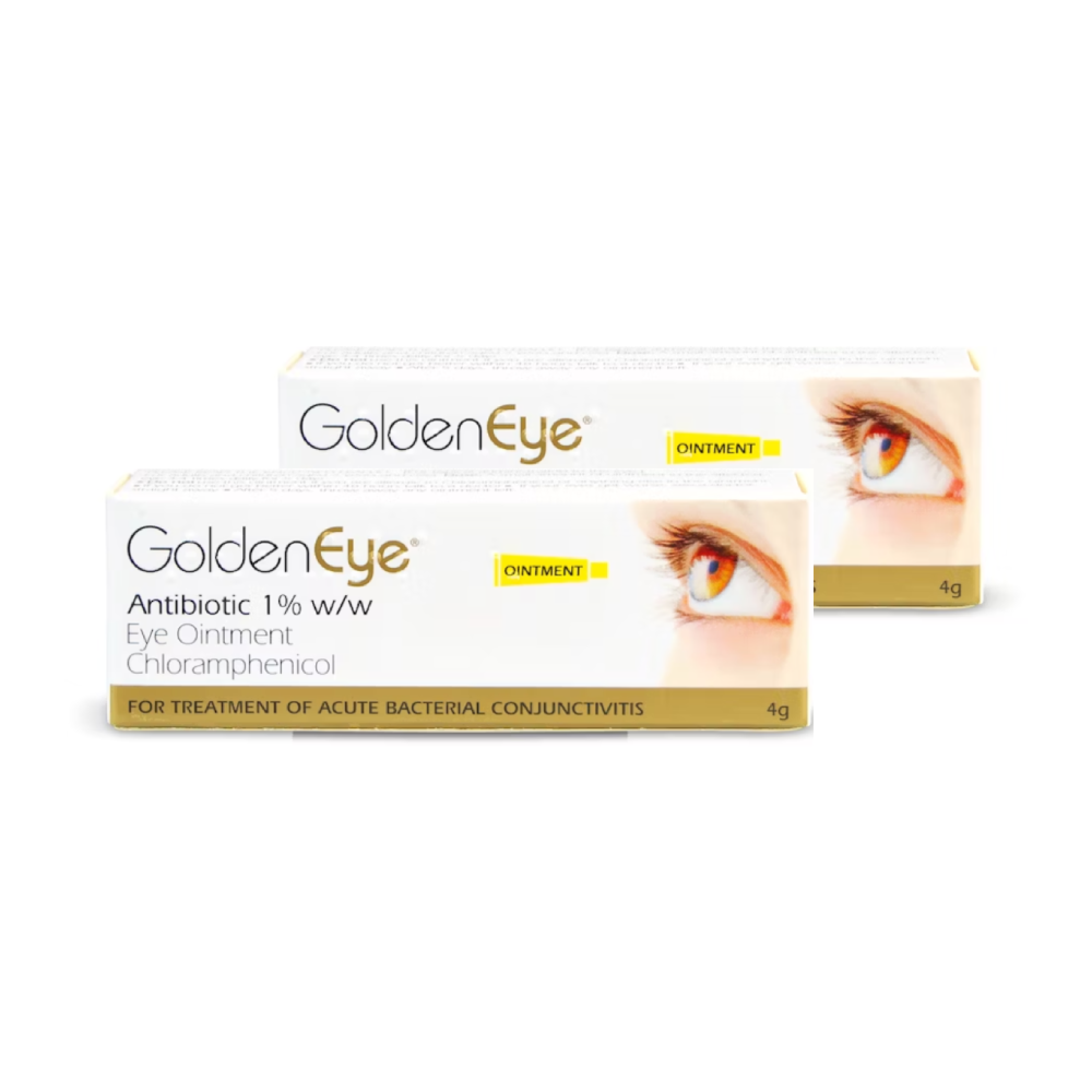 goldeneye2.png GoldenEye Antibiotic Ointment - 4g – 2 Pack - Image 1