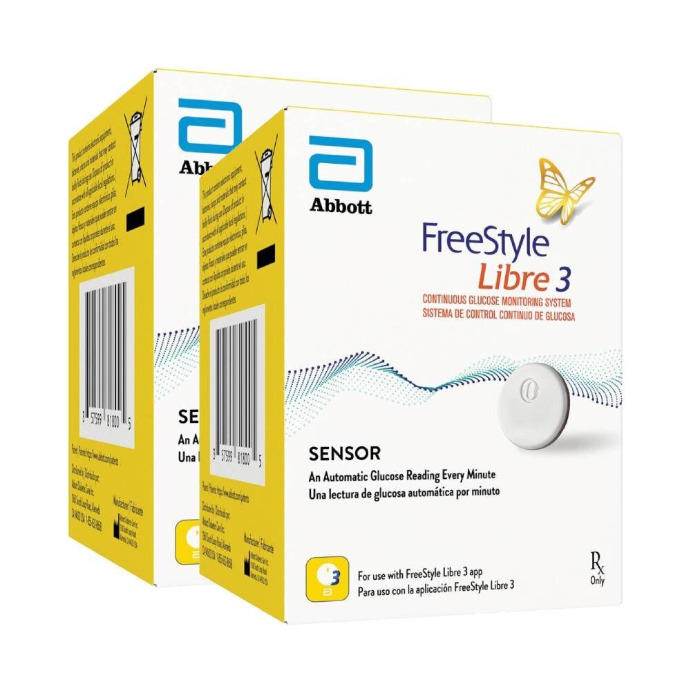 libre_3_2_pack.jpg FreeStyle Libre 3 Sensor – Pack of 2 - Image 1