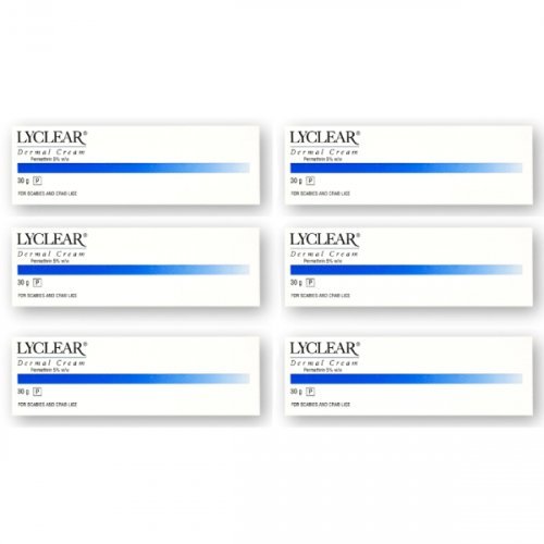 lyc3_1.jpg Lyclear Dermal Cream Permethrin 5% - 30g x 6 - Image 1