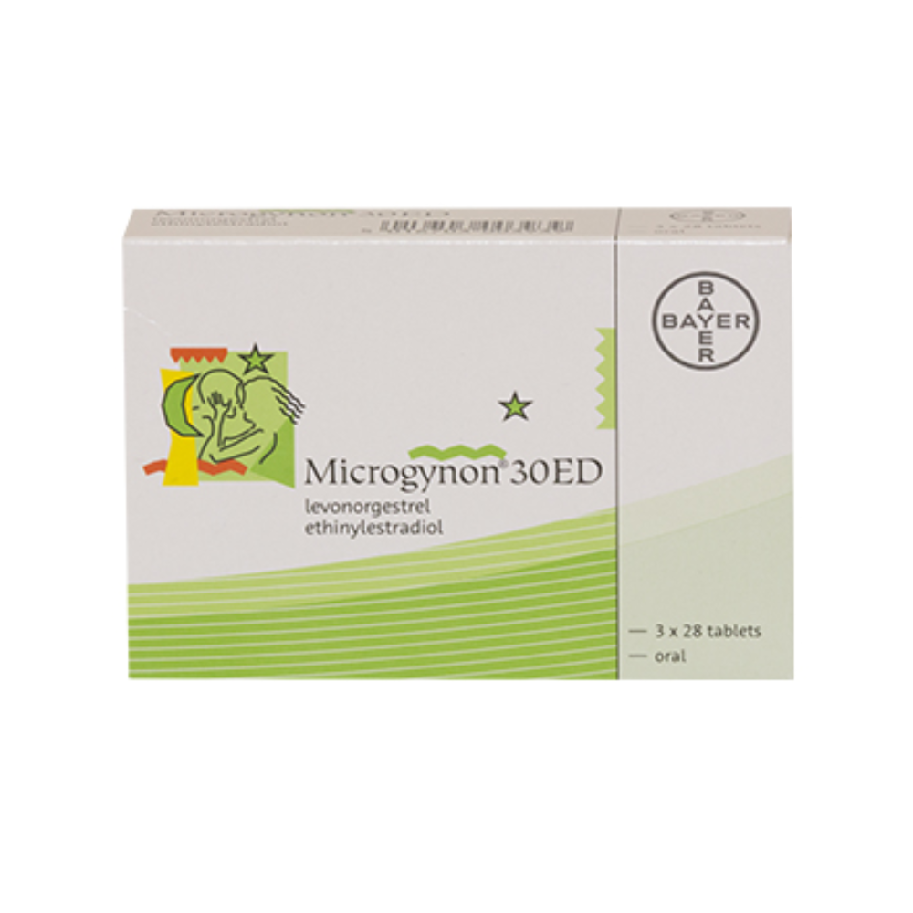 micorgynoned.png Microgynon 30 ED Contraceptive Pill - Image 1