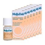 MolluDab Solution (5% Potassium Hydroxide) - 2ml - 6 Pack