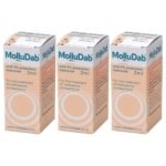 MolluDab Solution (5% Potassium Hydroxide) - 2ml - 3 Pack