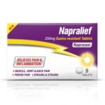 Napralief 250mg - 9 Tablets