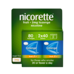 Nicorette Fruit 2mg Lozenge - 80 Lozenges