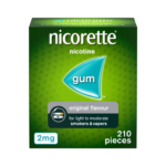Nicorette Original 2mg Gum  – 210 Pieces