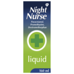Night Nurse Liquid for Cold & Flu Medicine – 160ml
