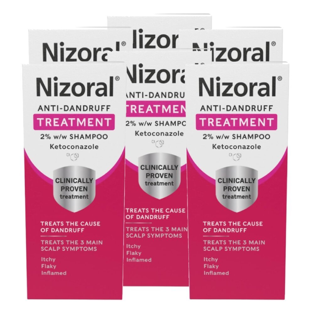 nizoral_new_6.jpg Nizoral Anti-Dandruff Shampoo - 60ml - 6 Pack - Image 1