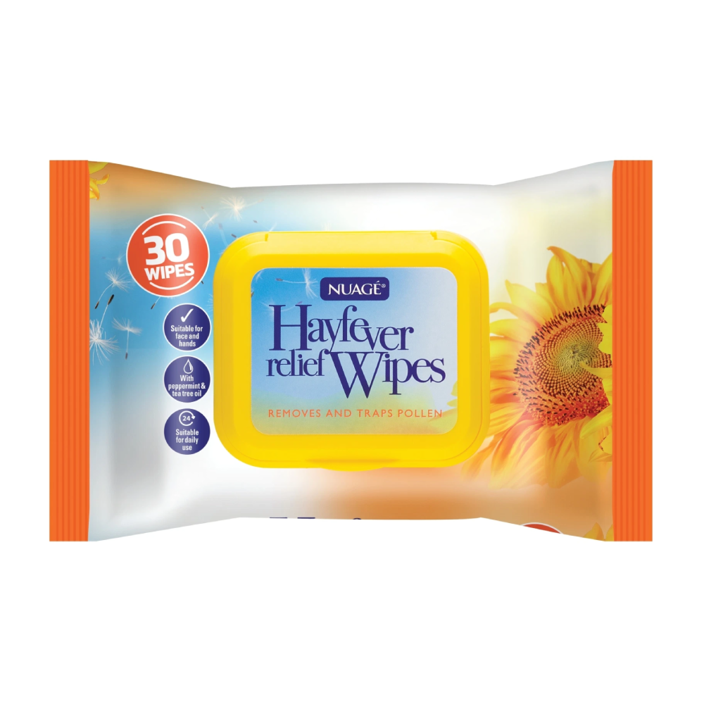 nuage30main.png Nuage Hay Fever Relief - 30 Wipes - Image 1